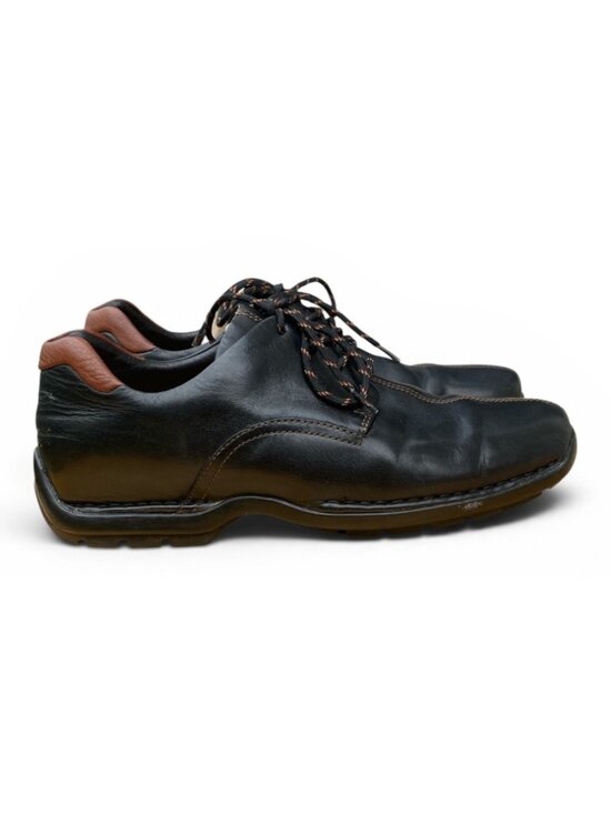 Cole Haan Zeno Leather Oxfords 9.5M Black Lace-Up main image 4